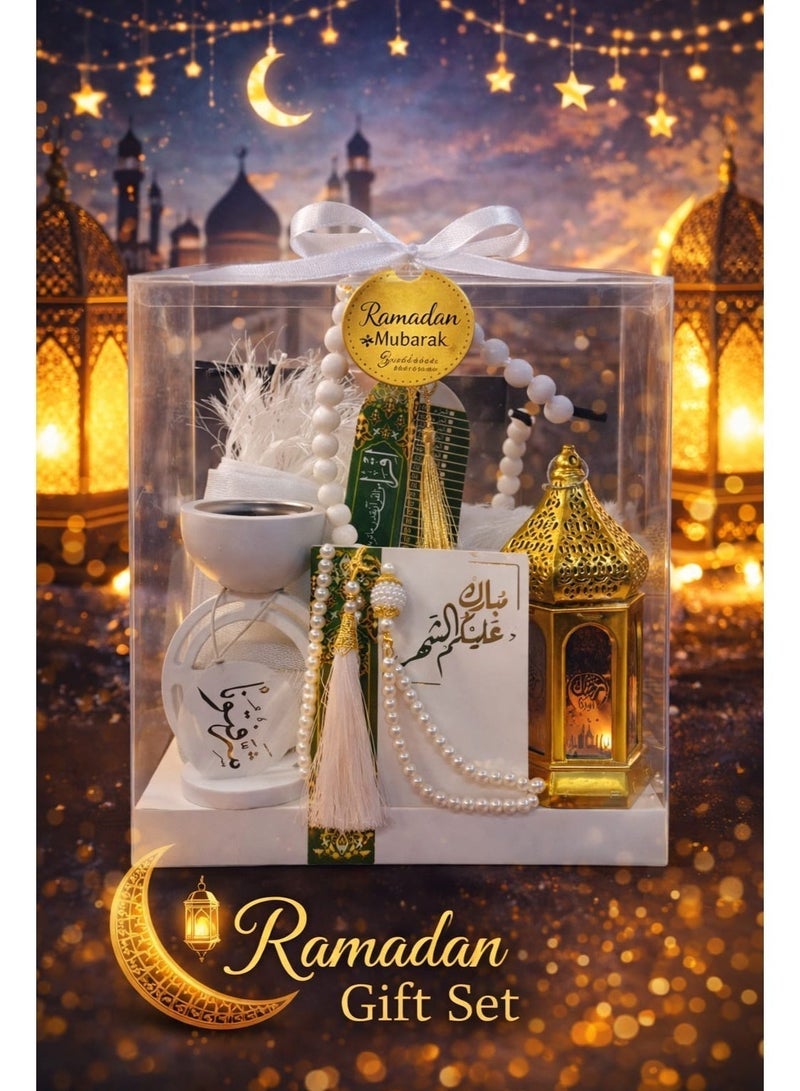 Islamic Ramadan Gift Set – Pack of 6 with Tasbih, LED Lantern &  Tasbeeh Counter & Party Packs - Image 2